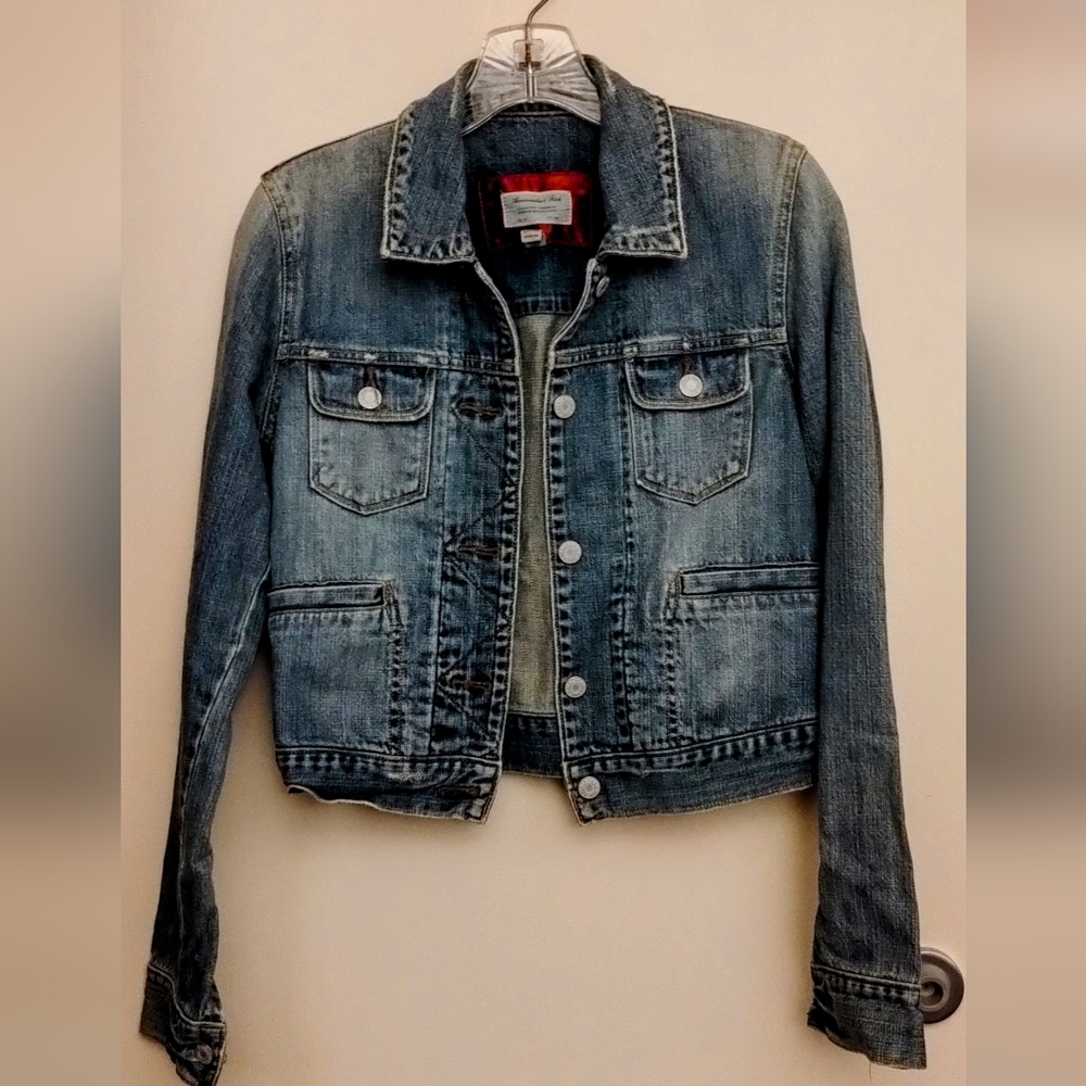 Abercrombie and Fitch woman's jean jacket Small